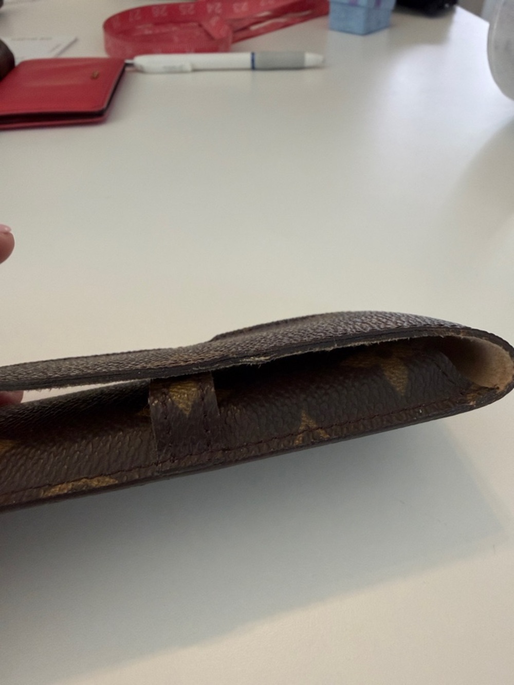 Monogram Etui Pen Holder Case/ Readers Case - Picture 7 of 10